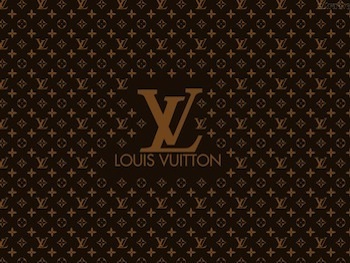 Papel pintado de Louis Vuitton hiperrealista e intrincado